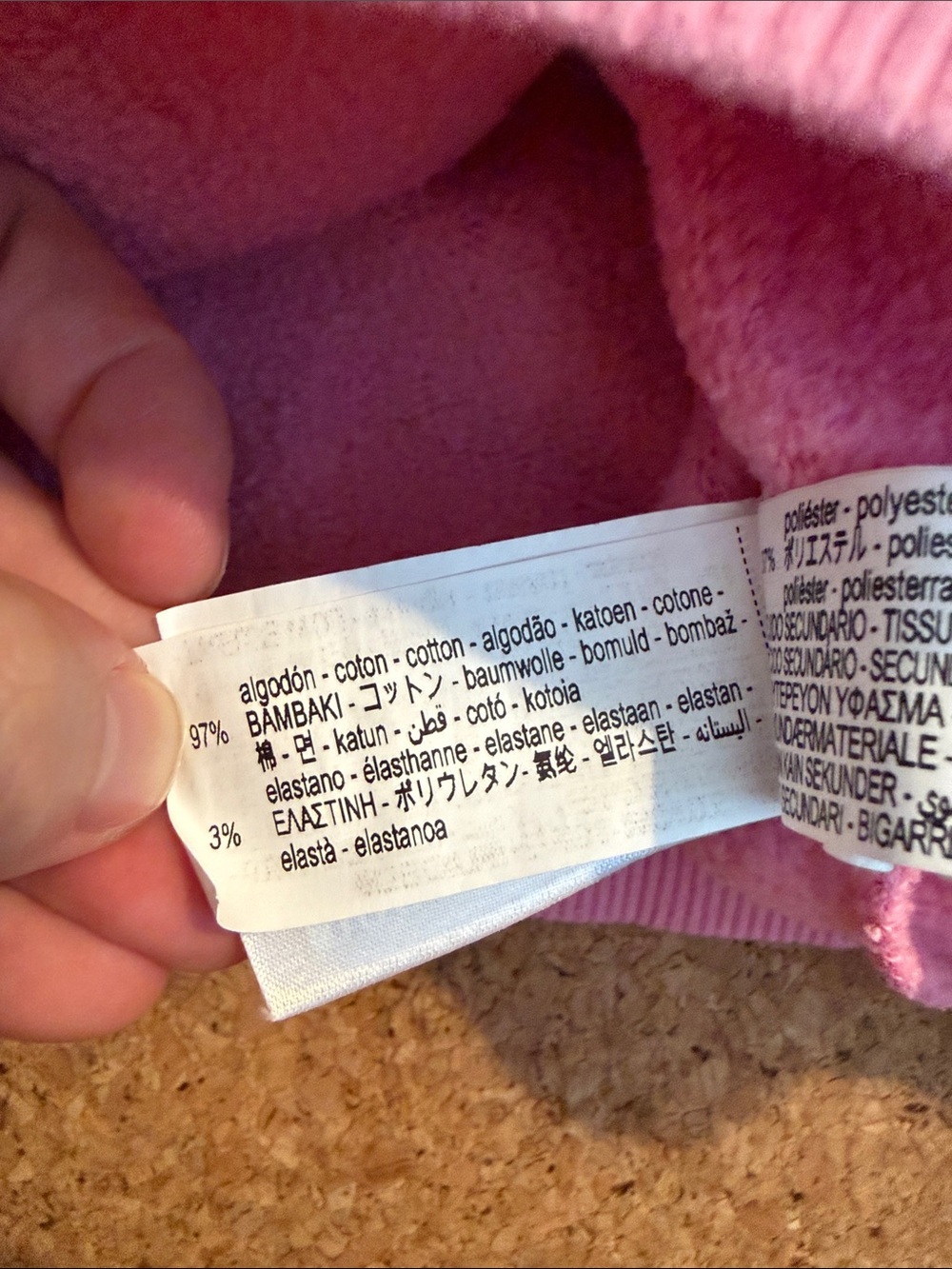Zara Barbie Pink Allover Logo Sweatshirt Girls Size 3-4Y - Picture 3 of 3